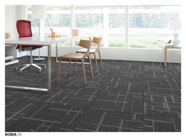 THẢM TẤM 50 X 50 ĐẾ CAO SU HT 5
